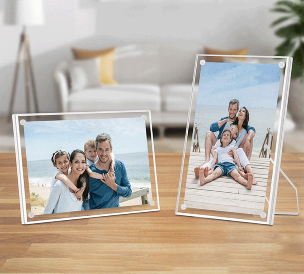 Acrylic Picture Frame with Stand